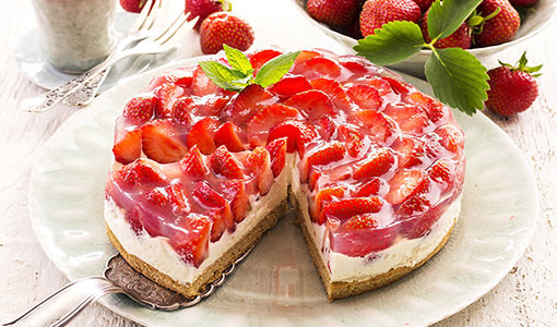 Strawberry cake